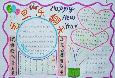简笔画手抄报 新冠病毒简笔画手抄报