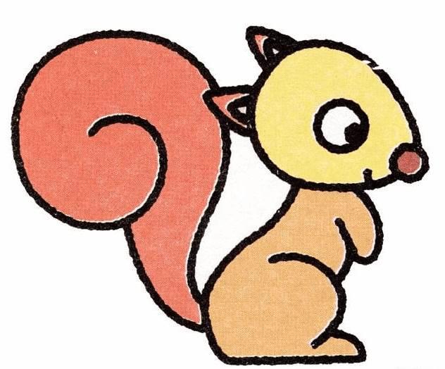 松鼠的简笔画 松鼠的简笔画怎么画