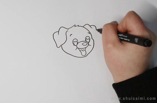 狗简笔画怎么画 狗简笔画图片