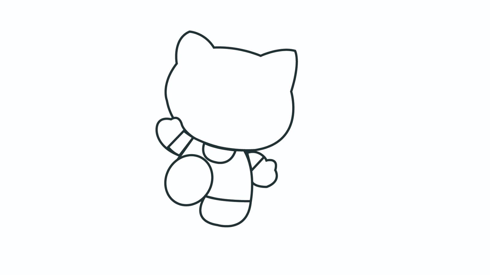 凯蒂猫简笔画怎么画 凯蒂猫简笔画好看