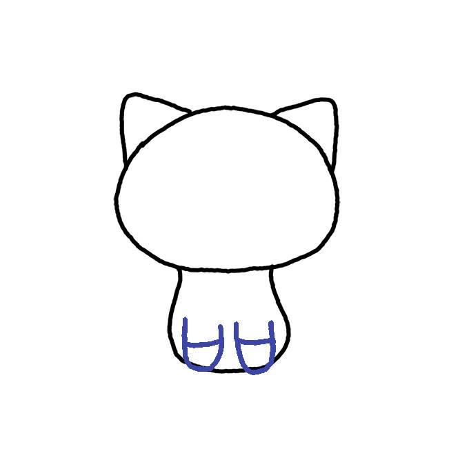 猫咪简笔画 猫咪简笔画图片