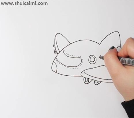 战斗机简笔画怎么画 战斗机简笔画简单又好看