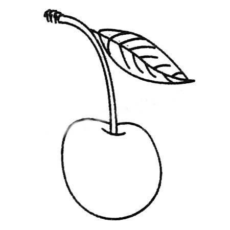 樱桃简笔画图片大全 樱桃简笔画图片大全带颜色