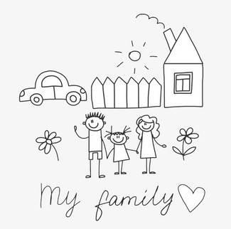家人简笔画 家人简笔画简单又可爱