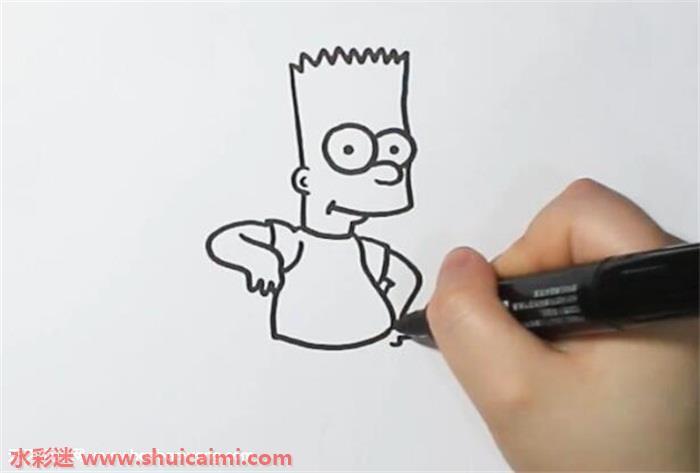 辛普森怎么画 辛普森简笔画简单又漂亮