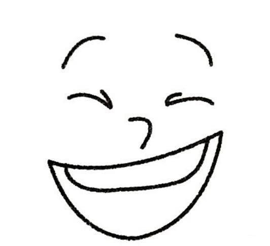 简笔画笑脸 简笔画笑脸图片大全可爱