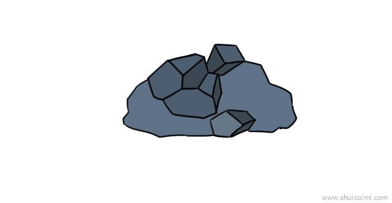 儿童煤炭儿童画怎么画 儿童煤炭简笔画图片大全