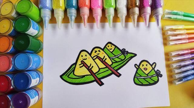 粽子简笔画 粽子简笔画图片