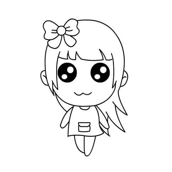 可爱图片简笔画 哆啦a梦可爱图片简笔画