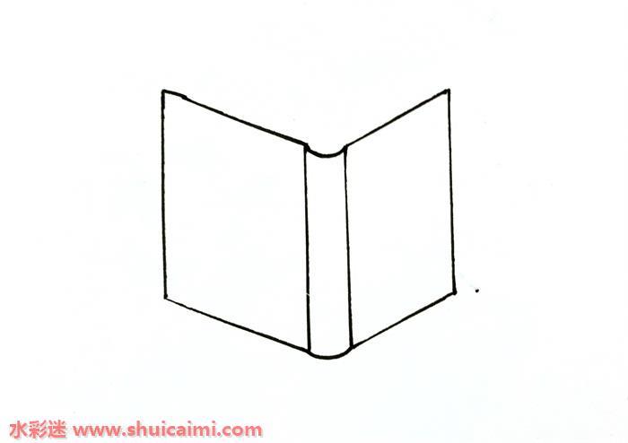 数学书怎么画 数学书简笔画图片带颜色