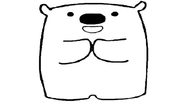 方块熊简笔画怎么画 方块熊简笔画好看