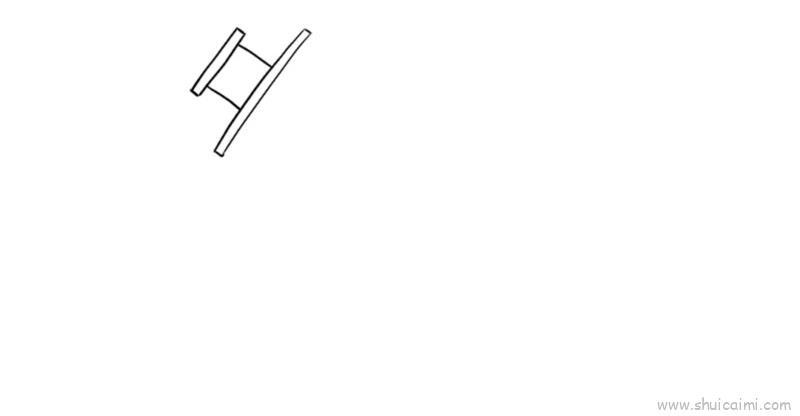 医用针管儿童画怎么画 医用针管简笔画图片大全