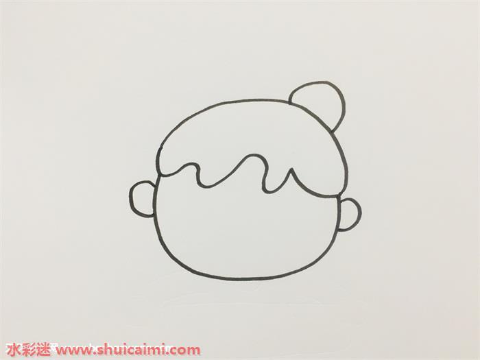 小孩游泳怎么画 小孩游泳简笔画图片大全带颜色
