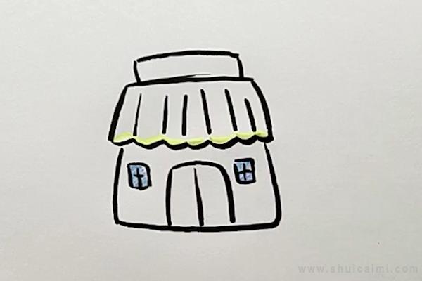 房子简笔画怎么画 房子简笔画简单又好看