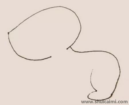小黄狗儿童简笔画