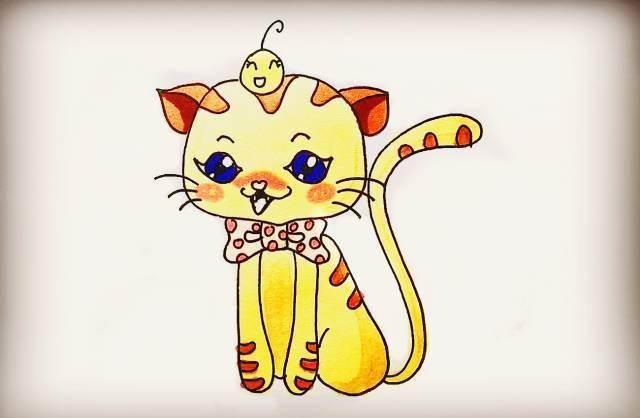 小猫简笔画图片大全 小狗简笔画图片大全