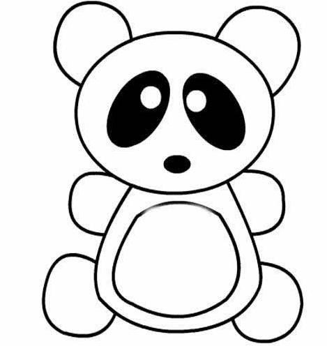熊猫简笔画大全 熊猫简笔画大全图片