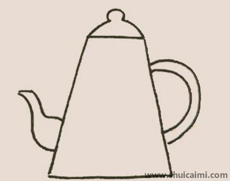 电热水壶儿童简笔画