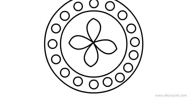 创意盘子儿童画怎么画 创意盘子简笔画图片大全