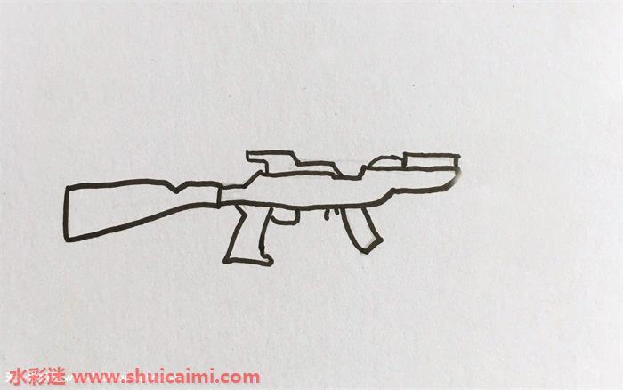 awm怎么画 awm简笔画简单彩色