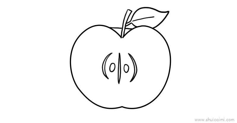 苹果儿童画怎么画 苹果简笔画图片大全