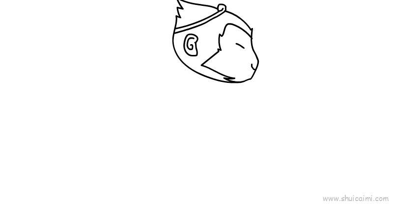 孙悟空教程儿童画怎么画 孙悟空教程简笔画画法