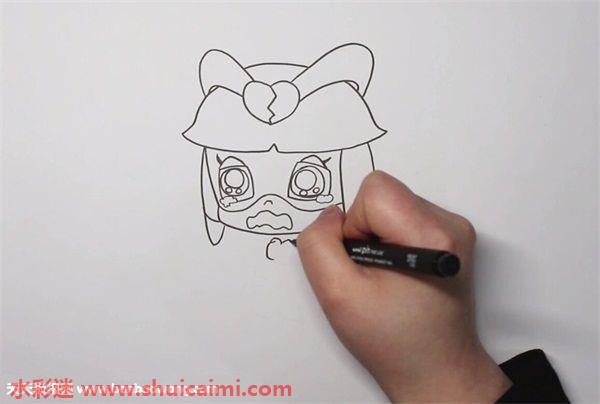 伤心超人怎么画 伤心超人简笔画漂亮彩色