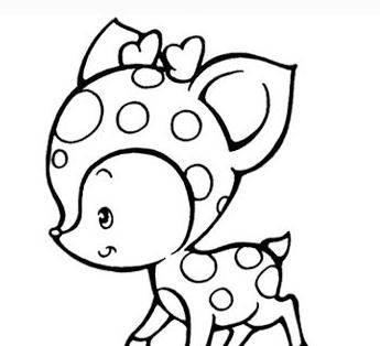 可爱的动物简笔画 可爱的动物简笔画彩色