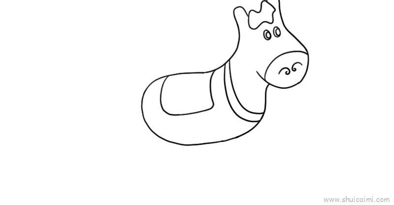 儿童节木马玩具儿童画怎么画 儿童节木马玩具简笔画图片