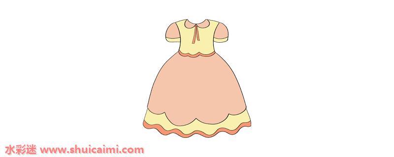 公主裙子怎么画 公主裙子简笔画画法