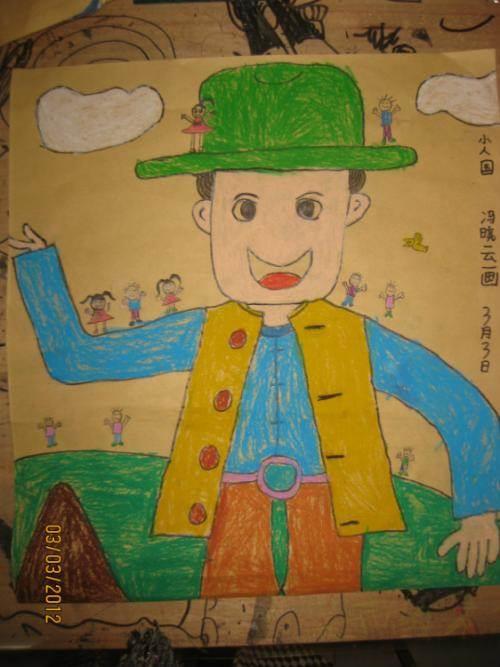 小人国简笔画 大人国与小人国简笔画怎么画