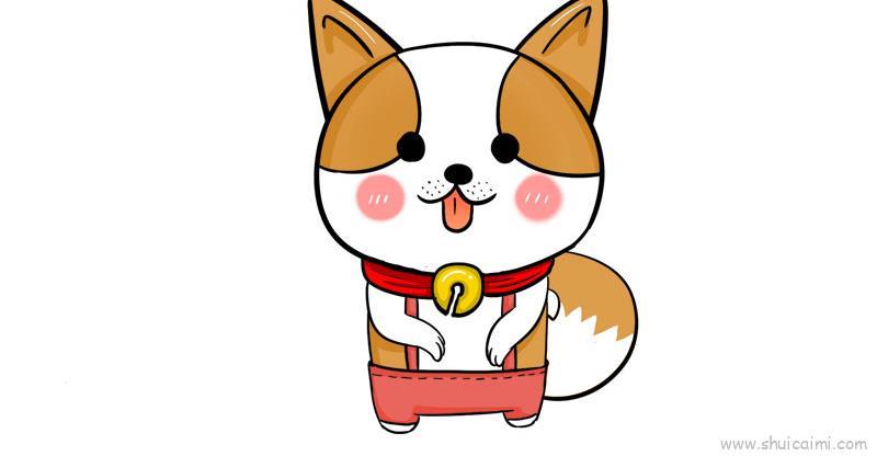 狗狗儿童画怎么画 狗狗简笔画画法