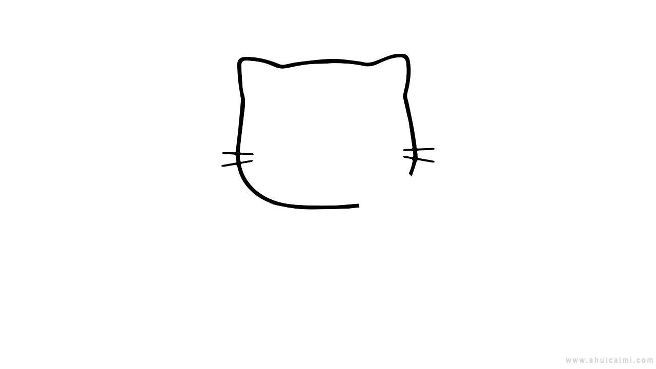 可爱小猫简笔画怎么画 可爱小猫简笔画图片大全