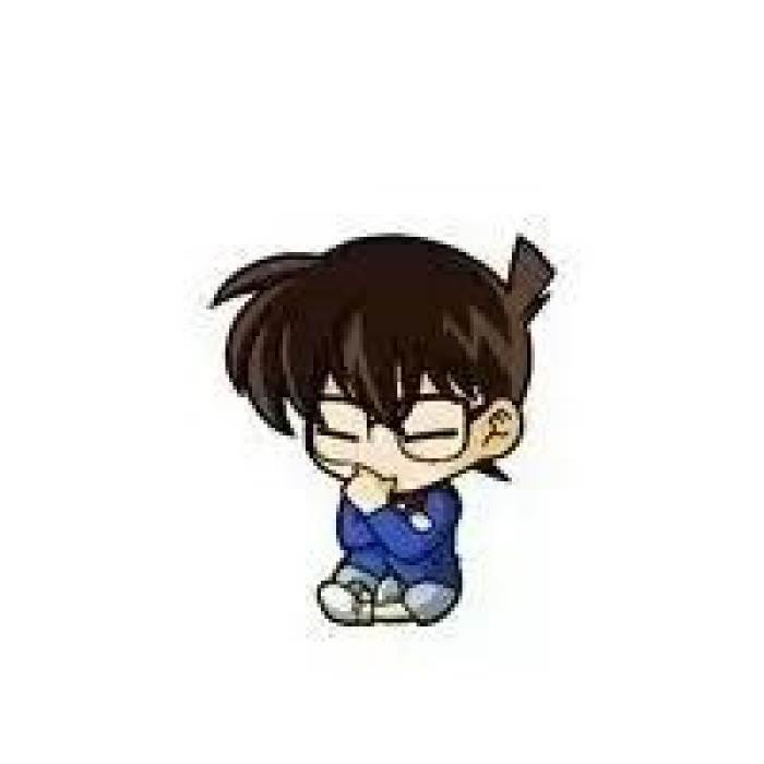 柯南的简笔画q版 名侦探柯南简笔画