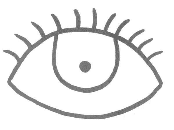 眼睛的简笔画 眼睛的简笔画图片大全