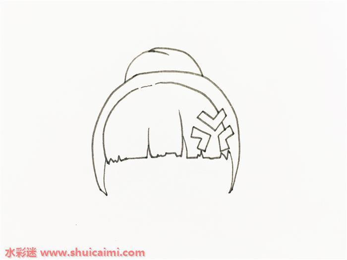 赵丽颖q版简笔画怎么画画法
