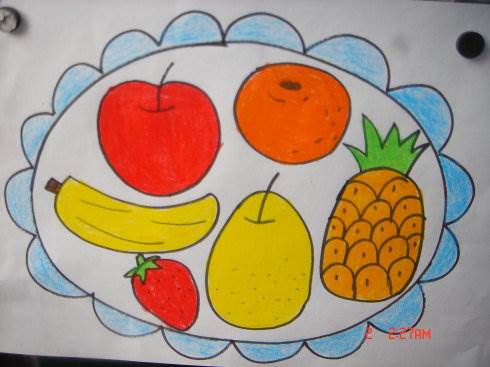 秋天的果实简笔画 秋天的果实简笔画幼儿园