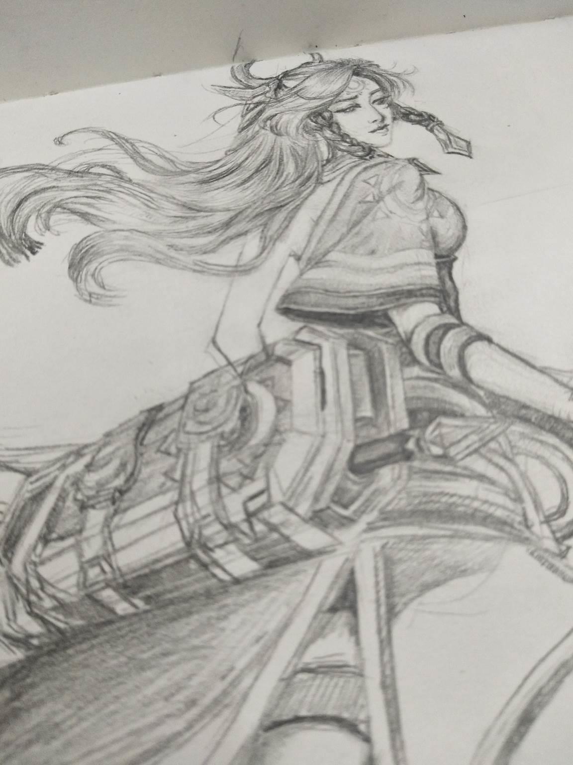 如何画伽罗简笔画 如何画伽罗简笔画图片
