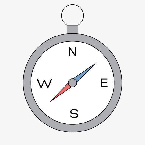 指南针简笔画 指南针简笔画儿童简笔画