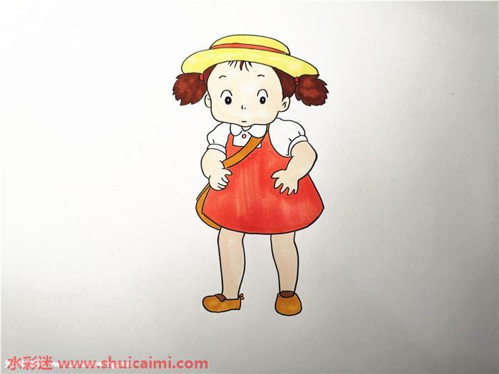 小梅怎么画 小梅简笔画漂亮
