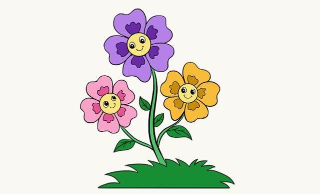 大班简笔画 大班简笔画图片涂色