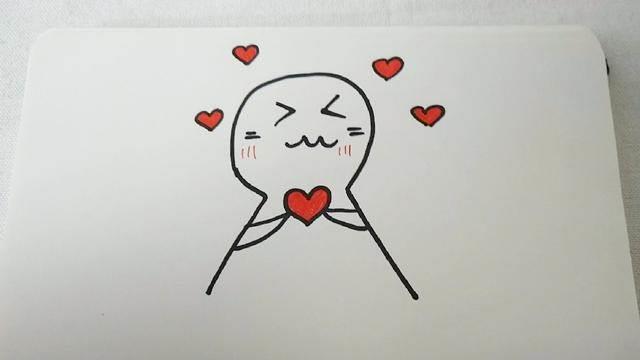 比心简笔画 比心简笔画手势