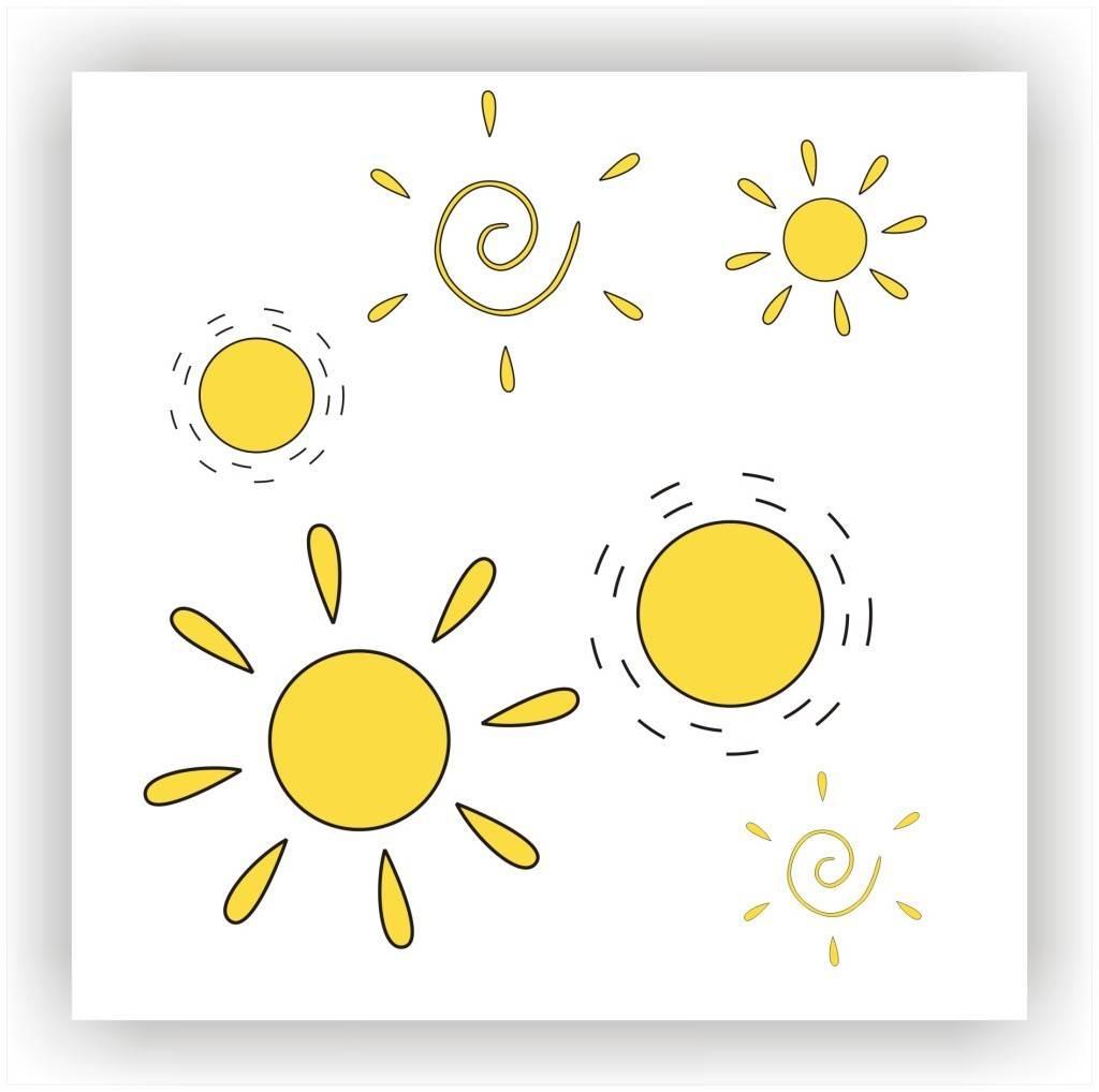 qq一个太阳简笔画 qq一个太阳简笔画图片