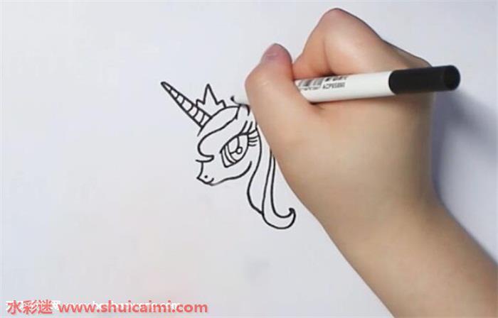 月亮公主怎么画 月亮公主简笔画简单易画