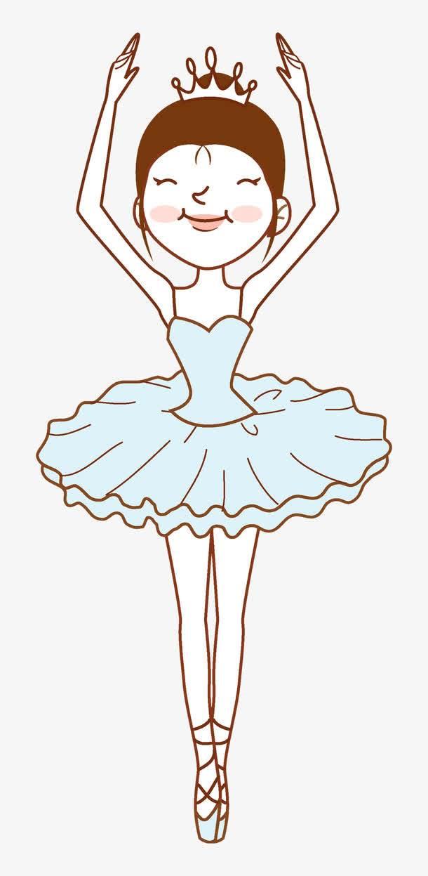 芭蕾舞简笔画图片大全 芭蕾舞简笔画女孩