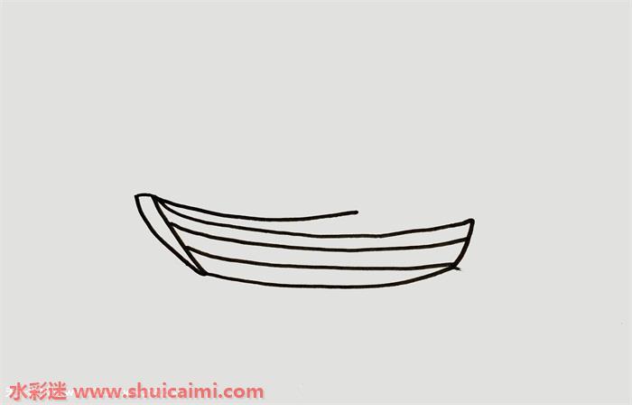 渔船怎么画 渔船简笔画彩色