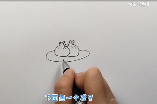 包子简笔画怎么画 包子简笔画简单