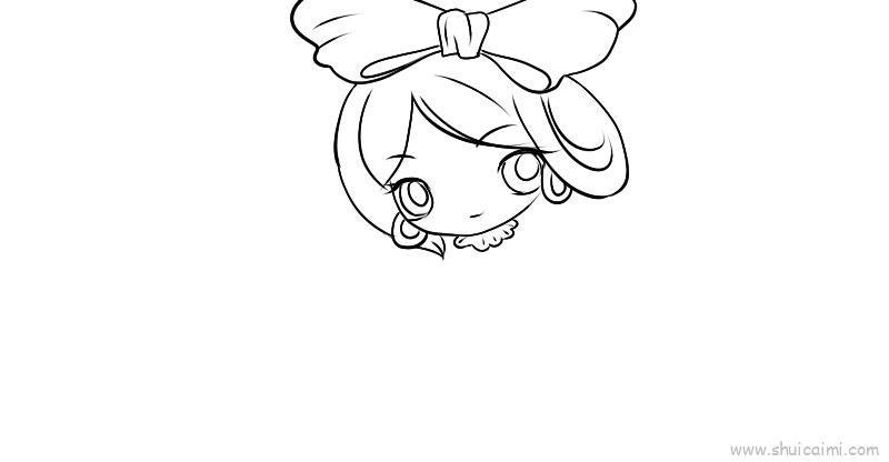 7个叶罗丽仙子菲灵儿童画怎么画 7个叶罗丽仙子菲灵简笔画步骤