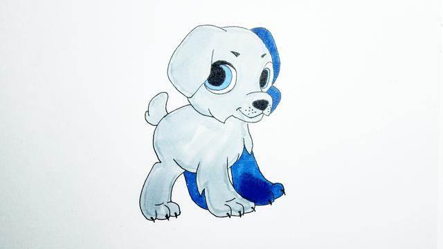 小狗简笔画图片大全 怎样画小狗