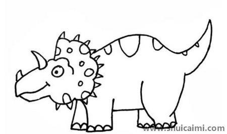 恐龙儿童简笔画